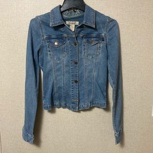 Abercrombie & Fitch Blue Jean Jacket. Size Medium and in decent condition.